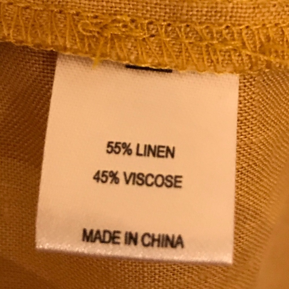 For Cynthia Yellow Embroidered Ruffle Midi Dress - Picture 8 of 8
